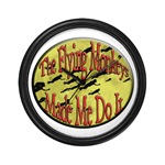 Flying Monkeys Wall Clock