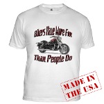 Bikers Have More Fun Fitted T-Shirt