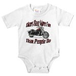 Bikers Have More Fun Infant Bodysuit