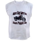 Bikers Have More Fun Men's Sleeveless Tee