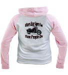 Bikers Have More Fun Women's Raglan Hoodie