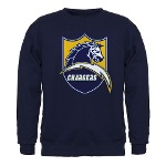 Chargers Bolt Shield Dark Sweatshirt