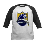 Chargers Bolt Shield Kids Baseball Jersey