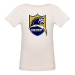 Chargers Bolt Shield Organic Baby T-Shirt