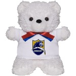 Chargers Bolt Shield Teddy Bear