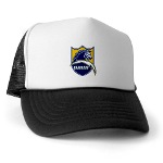 Chargers Bolt Shield Trucker Hat