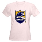 Chargers Bolt Shield Women's Light T-Shirt