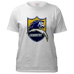 Chargers Bolt Shield Women's T-Shirt