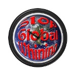 Stop Global Whining Wall Clock