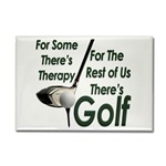 Golf Therapy Rectangular Magnet