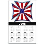 American Maltese Cross Calendar Print