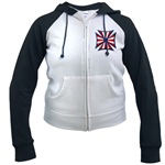 American Maltese Cross Women's Raglan Hoodie