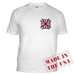 American Maltese Cross Fitted T-Shirt