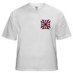American Maltese Cross White T-Shirt   