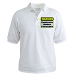 Contents Under Pressure Golf Shirt