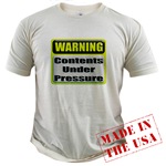 Contents Under Pressure Organic Cotton Tee