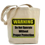 Do Not Operate Warning Tote Bag