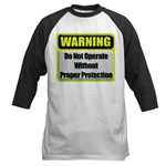 Do Not Operate Warning Baseball Jersey