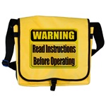 Read Instructions First  Messenger Bag