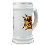 Royal Scottish Biker Cross Beer Stein