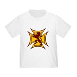 Royal Scottish Biker Cross Infant/Toddler T-Shirt