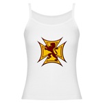 Royal Scottish Biker Cross Jr. Spaghetti Tank