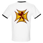 Royal Scottish Biker Cross Ringer T