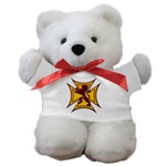 Royal Scottish Biker Cross Teddy Bear