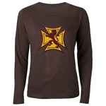 Royal Scottish Biker Cross Women's Long Sleeve T