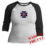 British Biker Cross Jr. Raglan