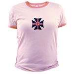 British Biker Cross Jr. Ringer T-Shirt