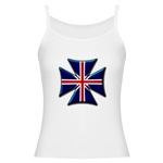 British Biker Cross Jr. Spaghetti Tank