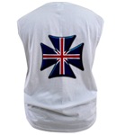 British Union Jack Flag Maltese Biker Maltese Iron Chopper Cross