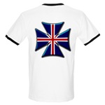 British Biker Cross Ringer T