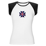 British Union Jack Flag Maltese Biker Maltese Iron Chopper Cross