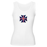 British Biker Cross Women's Tank Top